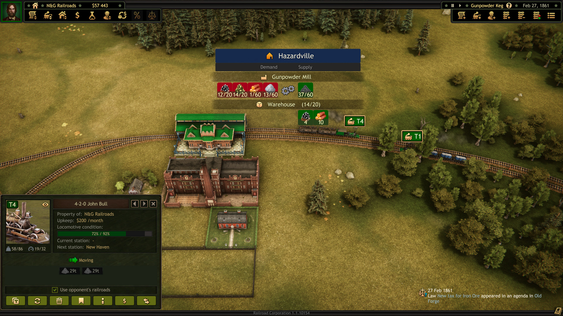 Railroad Corporation - Civil War screenshot screenshot 2