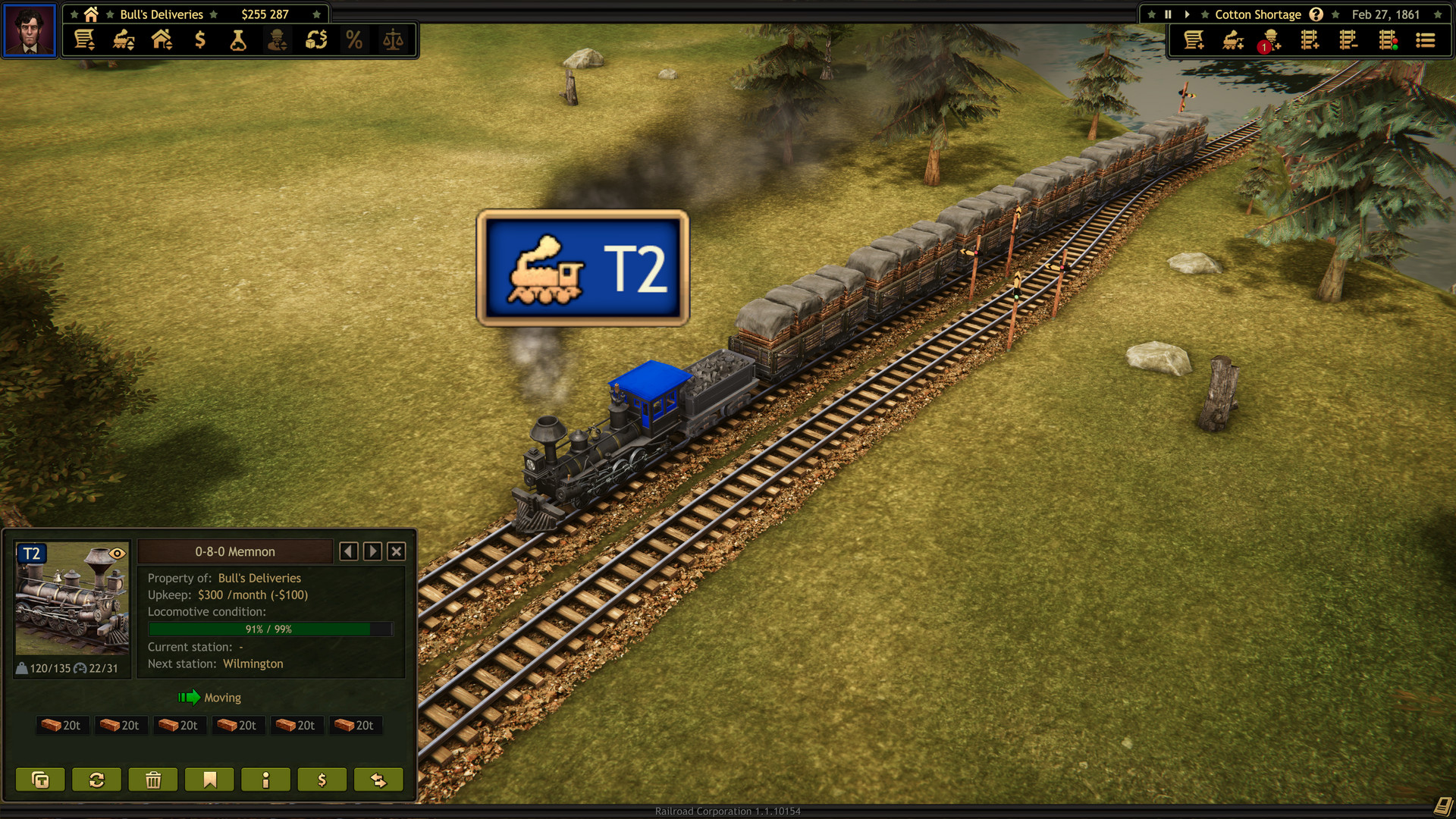 Railroad Corporation - Civil War screenshot screenshot 3