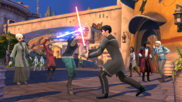 скриншот The Sims 4 Star Wars: Journey to Batuu Game Pack 3