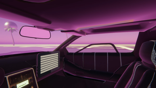 скриншот Vaporwave Road VR 4