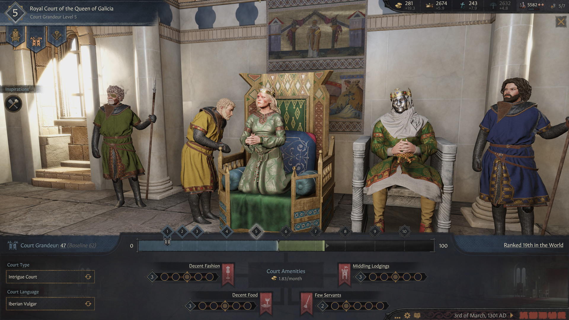 Crusader Kings III: Royal Court Featured Screenshot #1