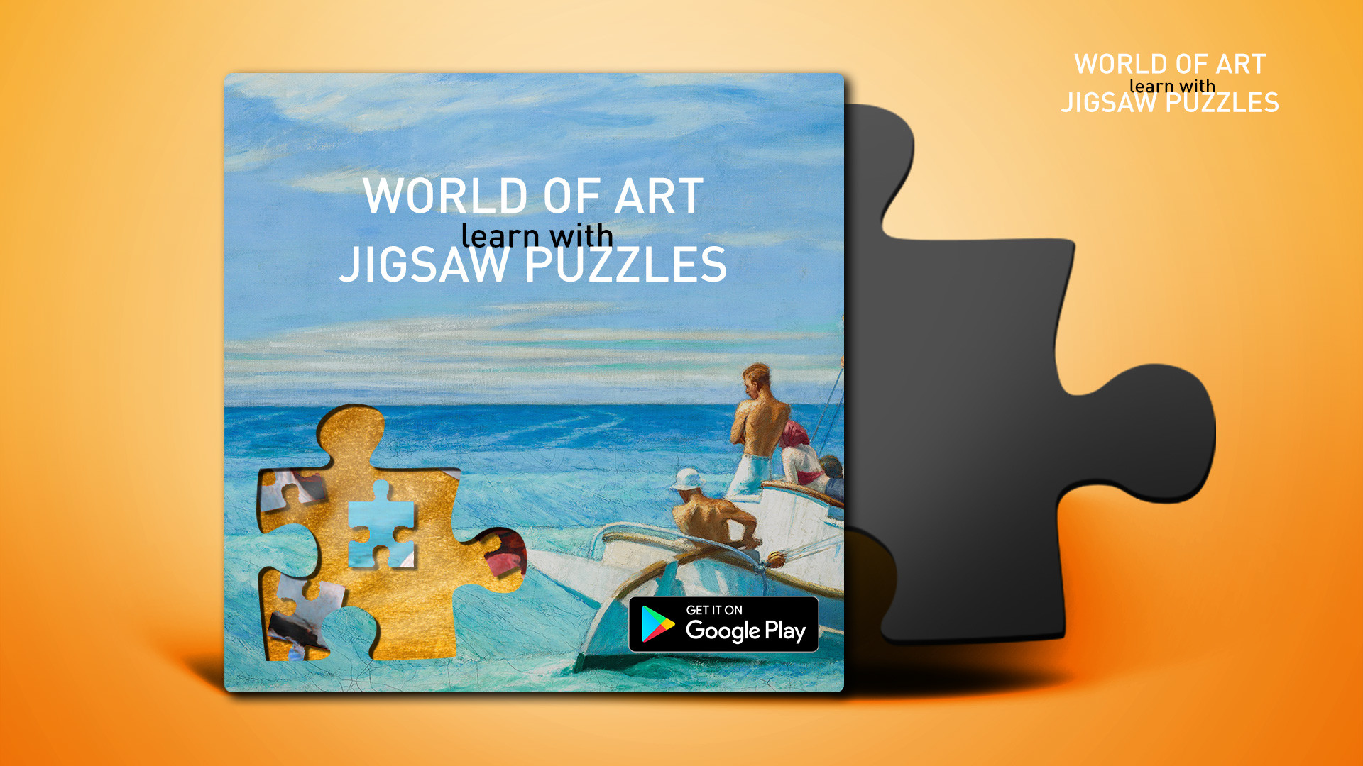 WORLD OF ART - learn with JIGSAW PUZZLES #19