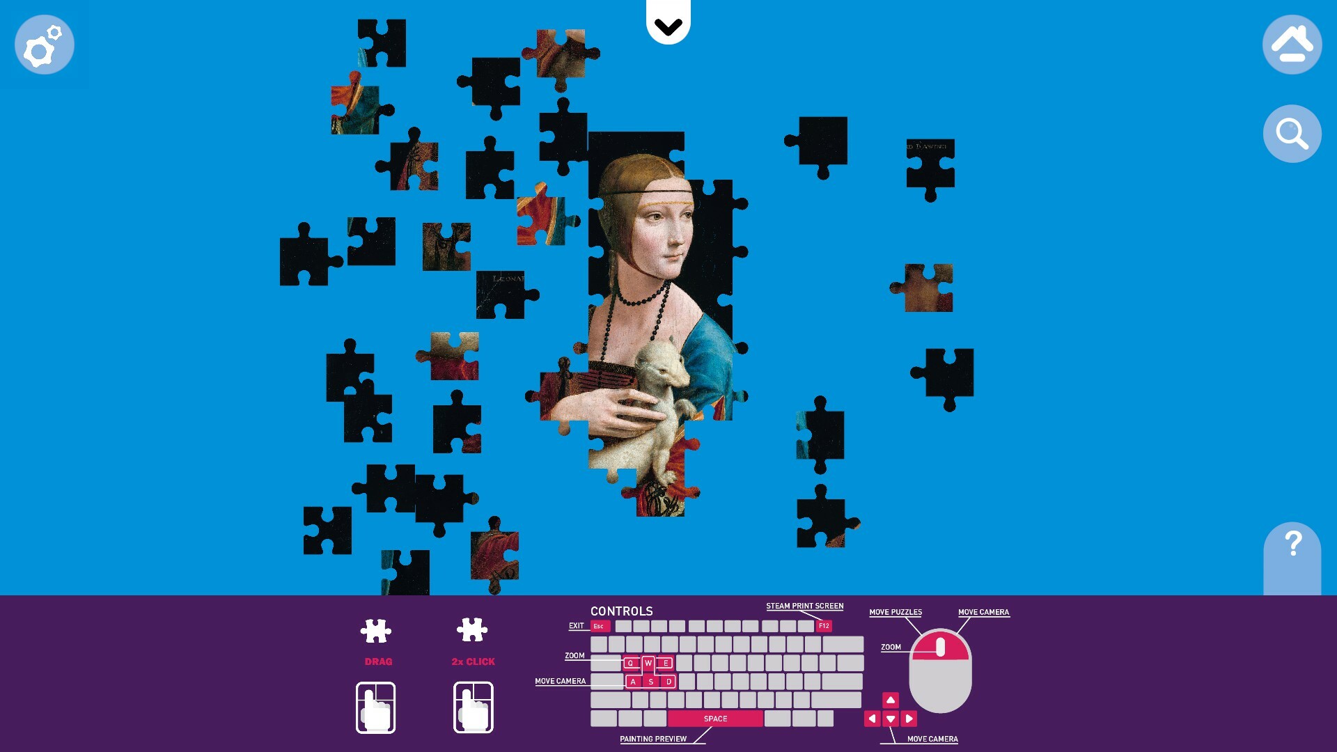 WORLD OF ART - learn with JIGSAW PUZZLES #5