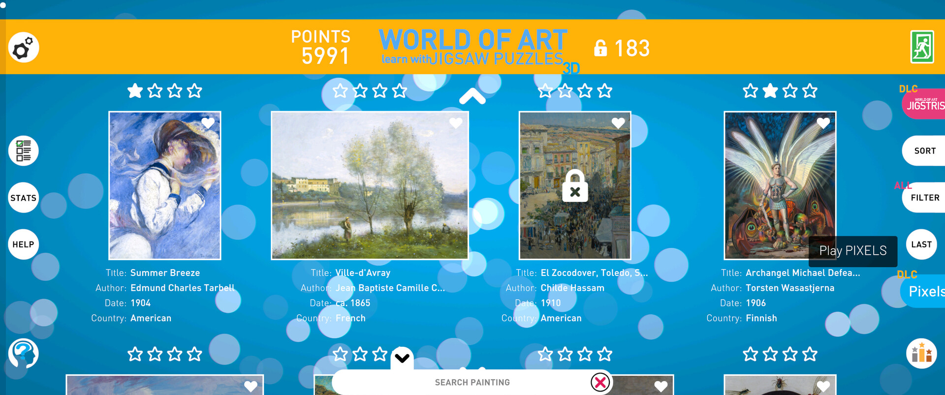 WORLD OF ART - learn with JIGSAW PUZZLES #18