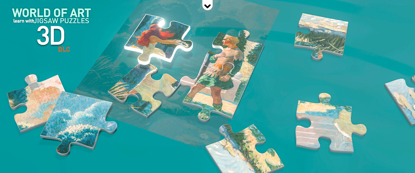 WORLD OF ART - learn with JIGSAW PUZZLES #9