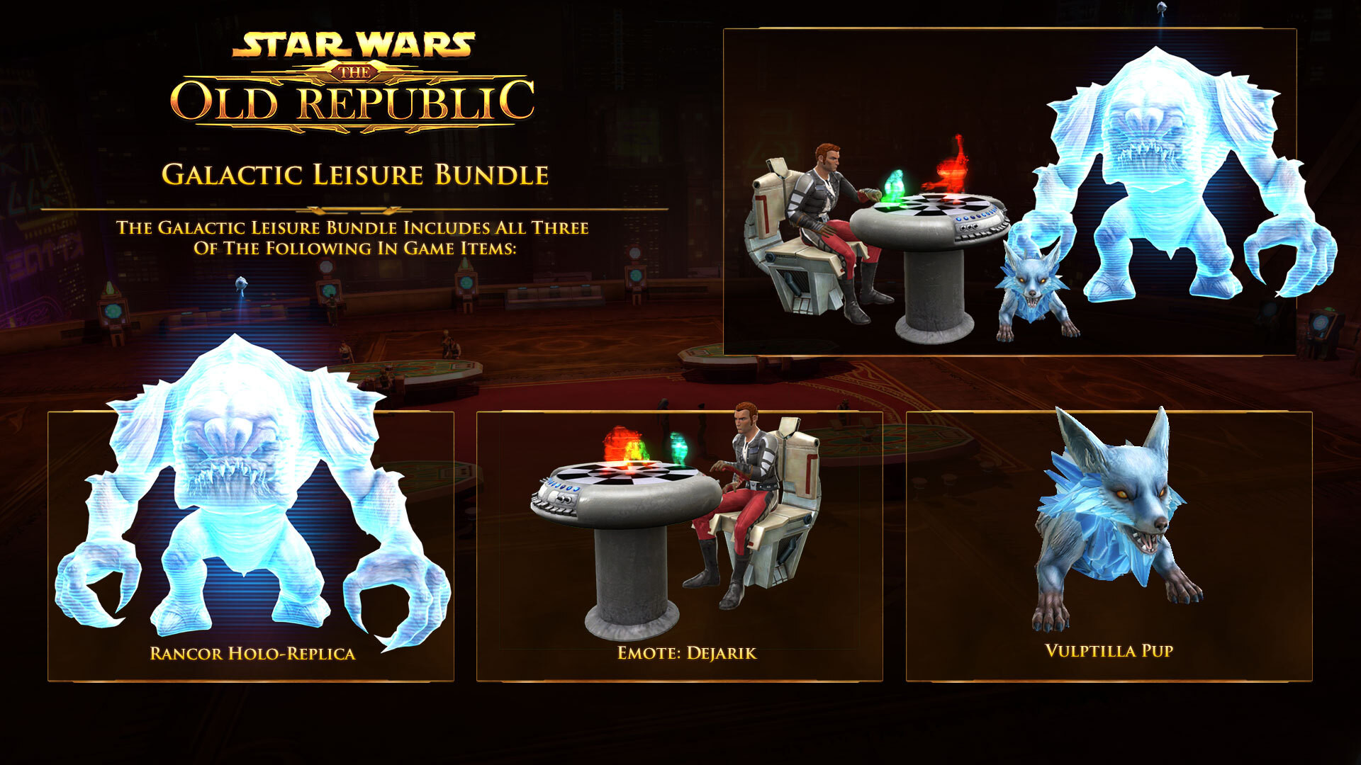 STAR WARS™: The Old Republic - Galactic Leisure Bundle Featured Screenshot #1