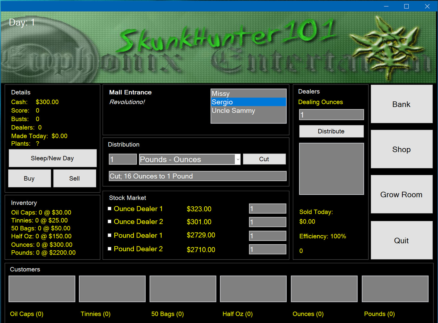 SkunkHunter 101 screenshot 1