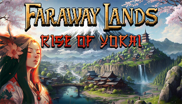 Capsule Grafik von "Faraway Lands: Rise of Yokai", das RoboStreamer für seinen Steam Broadcasting genutzt hat.