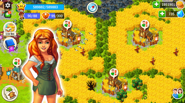 скриншот Worlds Builder: Farm&Craft 4