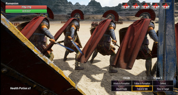 Скриншот из Grand Theft Rome