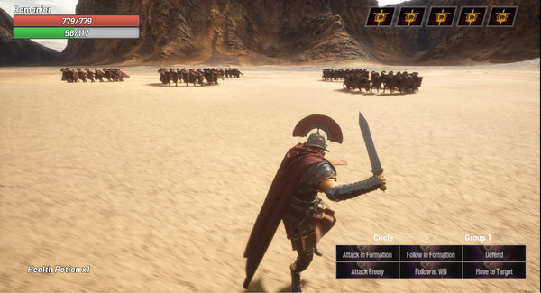 Скриншот из Grand Theft Rome