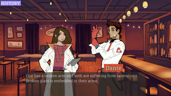 скриншот RavenHeart Hospital: A Medical Visual Novel 2