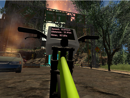 скриншот VR Immersive Fitness Gym (Cycling, marathon, football, yoga etc) 2