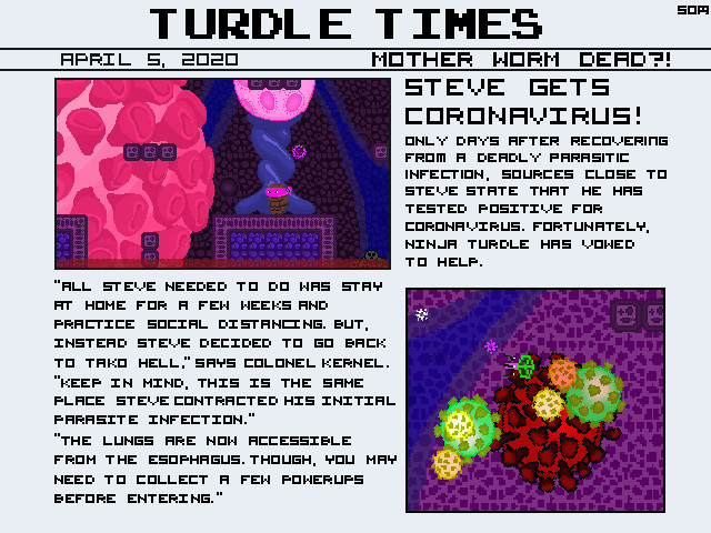 Ninja Turdle - Coronavirus DLC Featured Screenshot #1