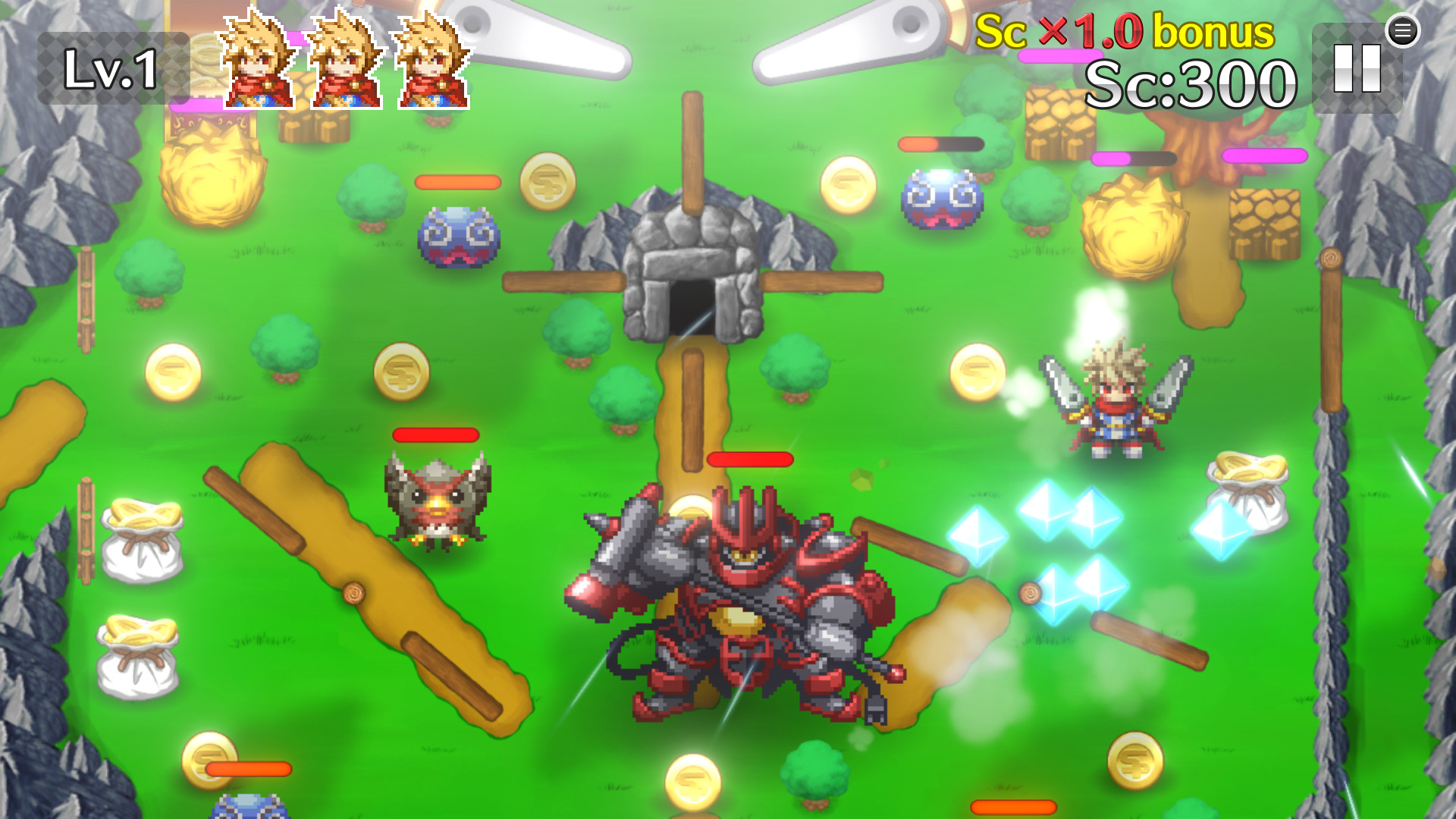 BRAVE PINBALL demo #0