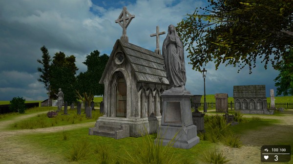 скриншот GameGuru - Cemetery Pack 3