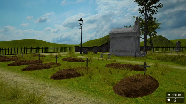 скриншот GameGuru - Cemetery Pack 1