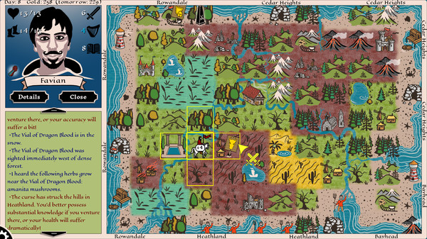 Fireside Hero game for Linux 1