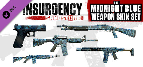 Insurgency: Sandstorm – Midnight Blue Weapon Skin Set