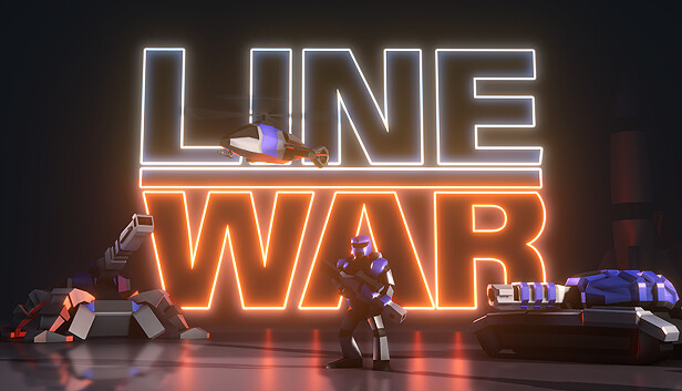Imagen de la cápsula de "Line War" que utilizó RoboStreamer para las transmisiones en Steam