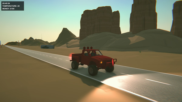 скриншот Long Car Journey - A road trip game 0