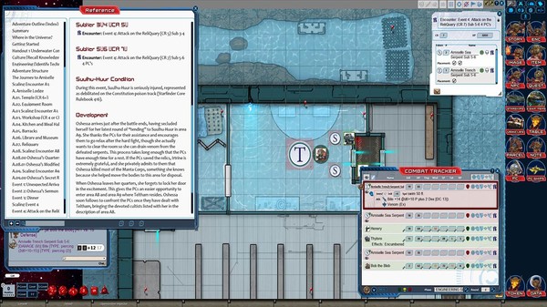 скриншот Fantasy Grounds - Starfinder RPG - Starfinder Society Scenario #1-08: Sanctuary of Drowned Delight 3