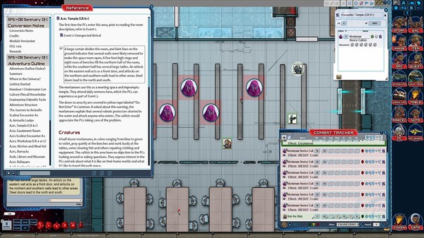 скриншот Fantasy Grounds - Starfinder RPG - Starfinder Society Scenario #1-08: Sanctuary of Drowned Delight 0