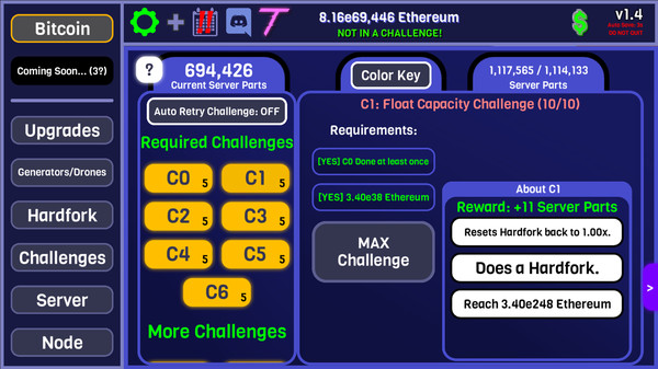 CryptoClickers: Crypto Idle Game game for Linux 1