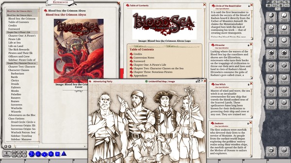 скриншот Fantasy Grounds - Blood Sea: the Crimson Abyss 3