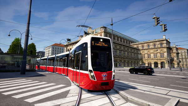 Скриншот №1 к TramSim Vienna - The Tram Simulator
