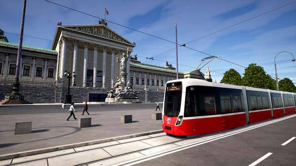 Скриншот №2 к TramSim Vienna - The Tram Simulator