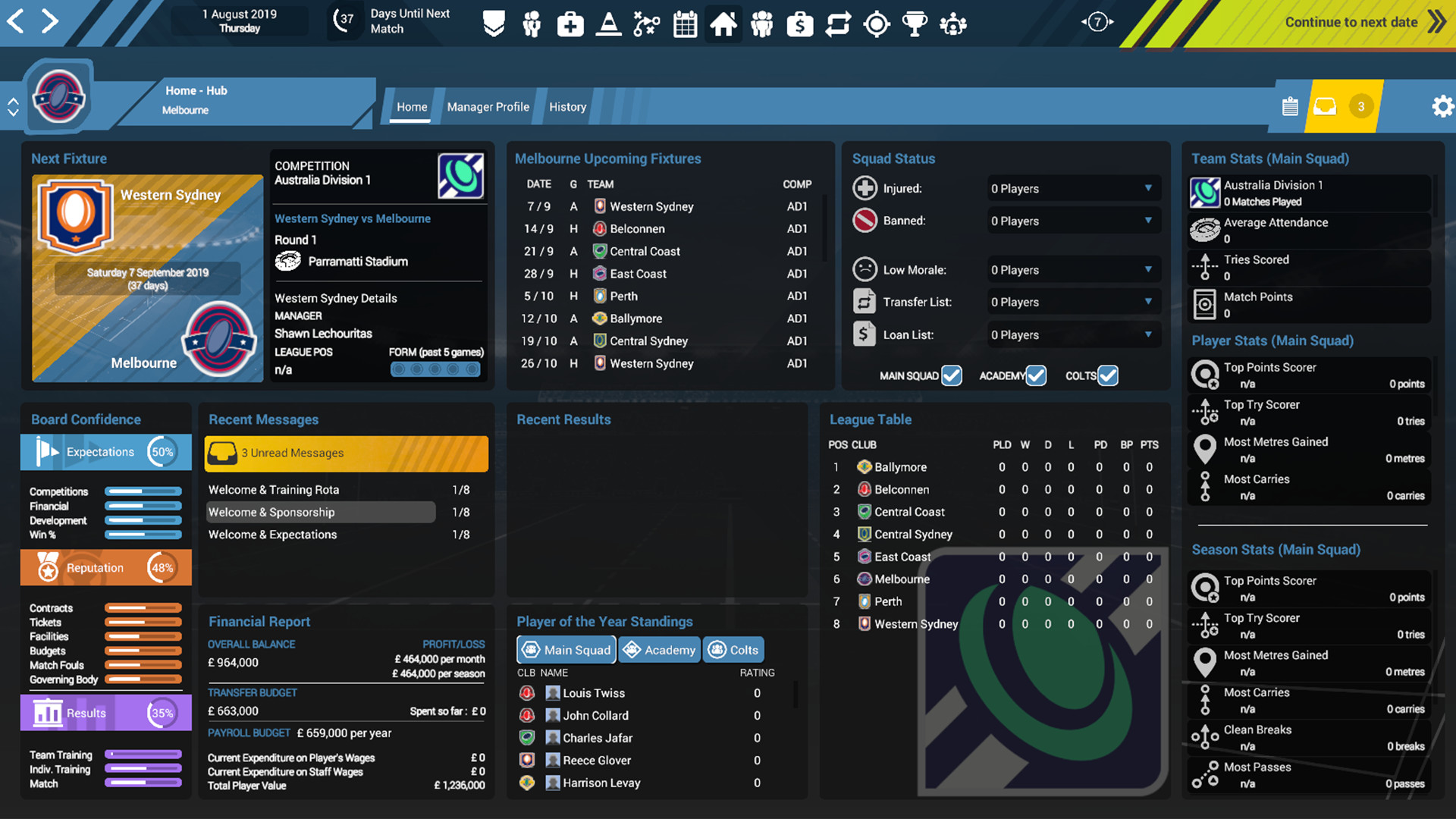 Rugby Union Team Manager 3 - Workshop Database Sharing And More - Steam News