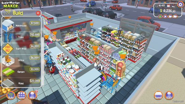 Скриншот из Supermarket Maker