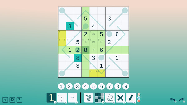 скриншот Thermo Sudoku 1