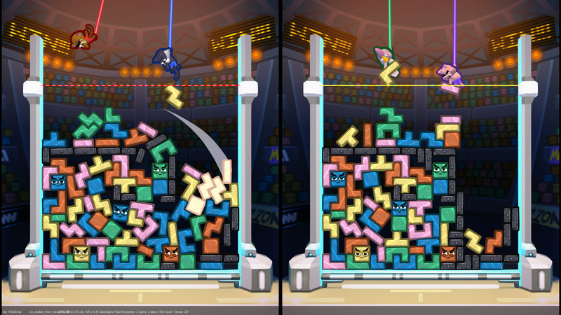 TopplePOP: Bungee Blockbusters Demo #4