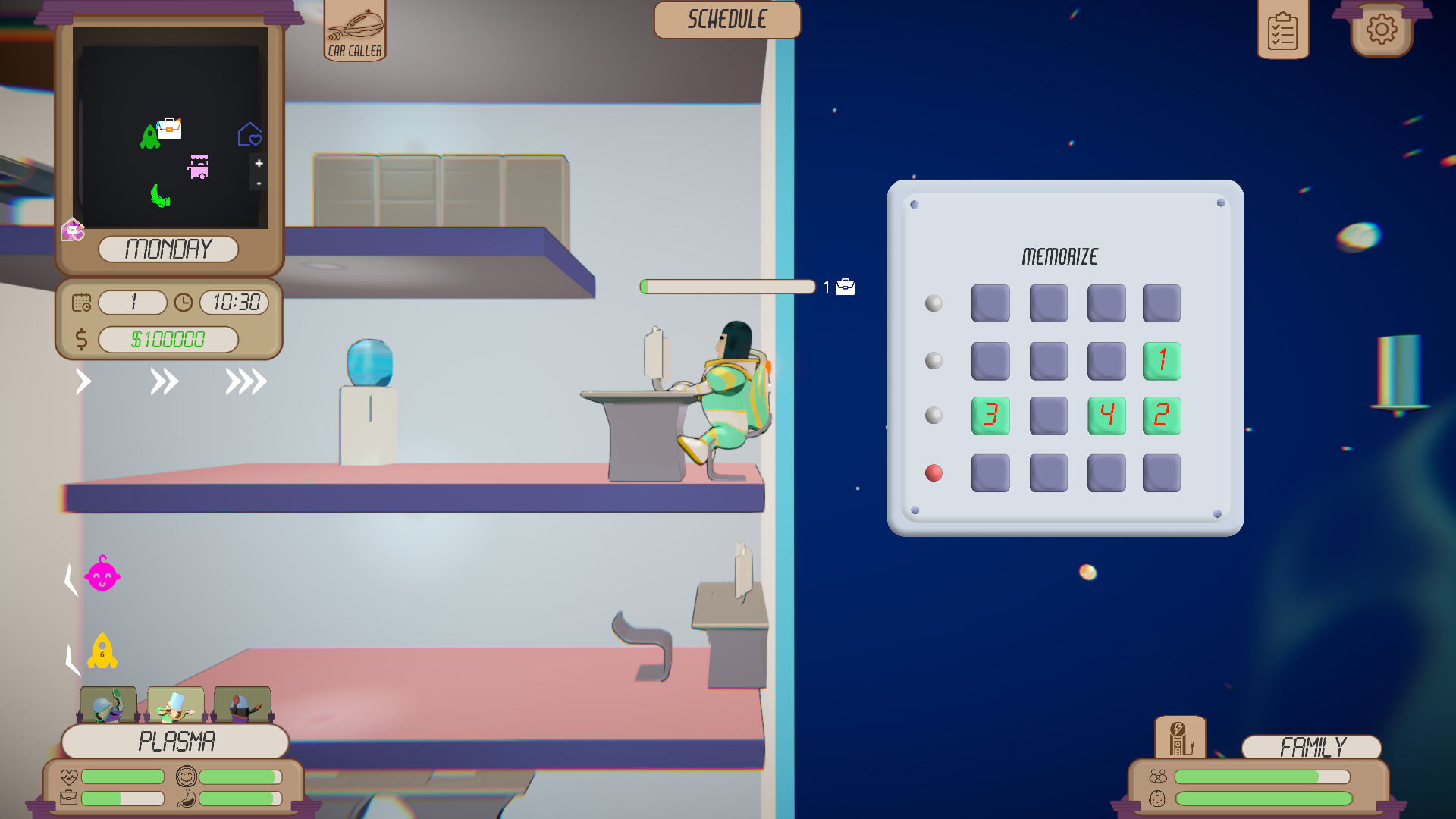 Space Routine Demo #7