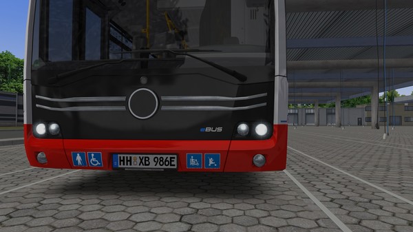скриншот OMSI 2 Add-On E-Bus Hamburg 1