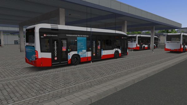 скриншот OMSI 2 Add-On E-Bus Hamburg 2