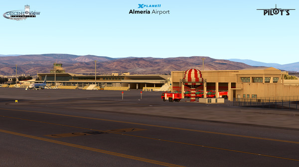скриншот X-Plane 11 - Add-on: PILOT'S - LEAM - Almeria Airport 0