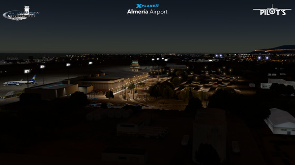 скриншот X-Plane 11 - Add-on: PILOT'S - LEAM - Almeria Airport 4