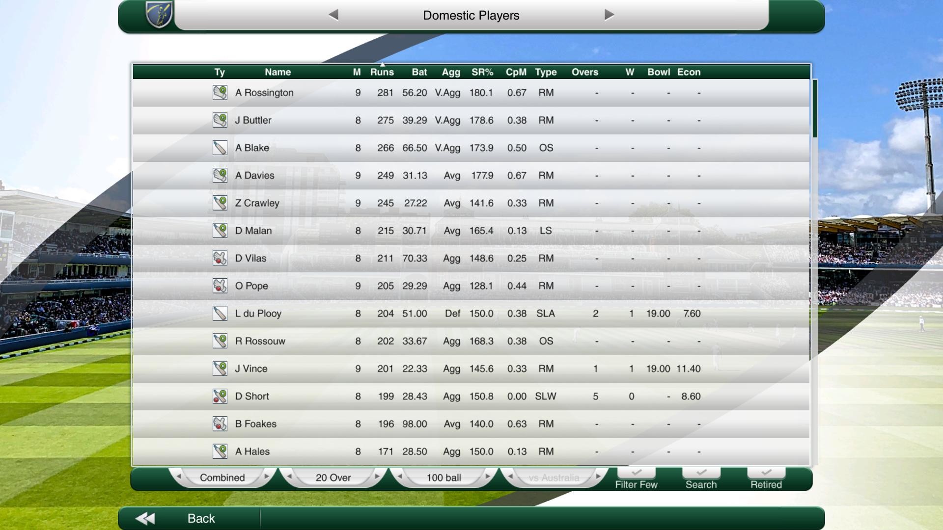 Cricket Captain 2020 Demo #6