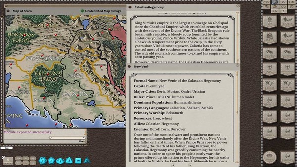 скриншот Fantasy Grounds - Scarred Lands Player's Guide 4
