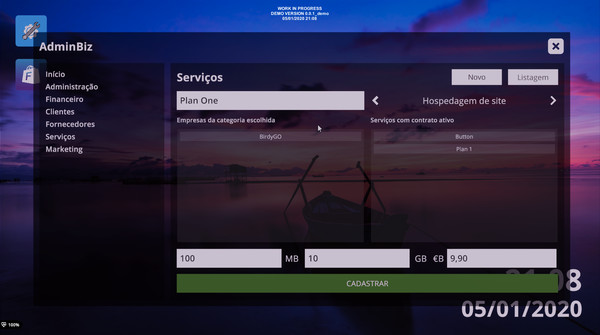 Скриншот из Web Host Simulator