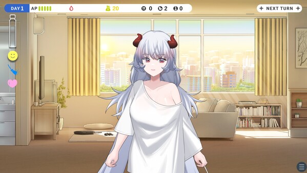 Скриншот из Living with DemonLord-chan