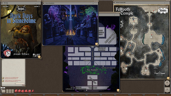скриншот Fantasy Grounds - U01: Dark Days in Stoneholme 0