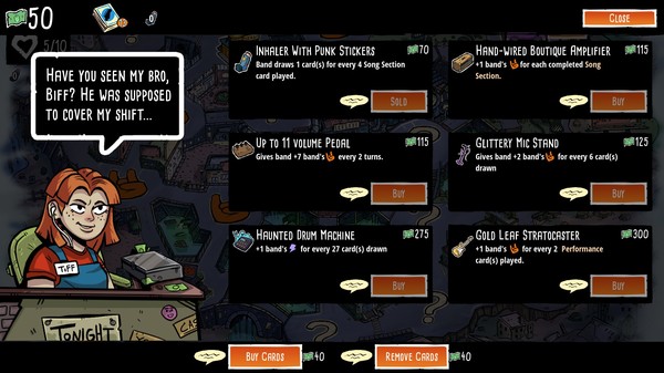 Screenshot of Battle Bands