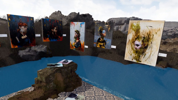 скриншот VR-NISSAGE 3 - John Wentz Art Exhibition 3