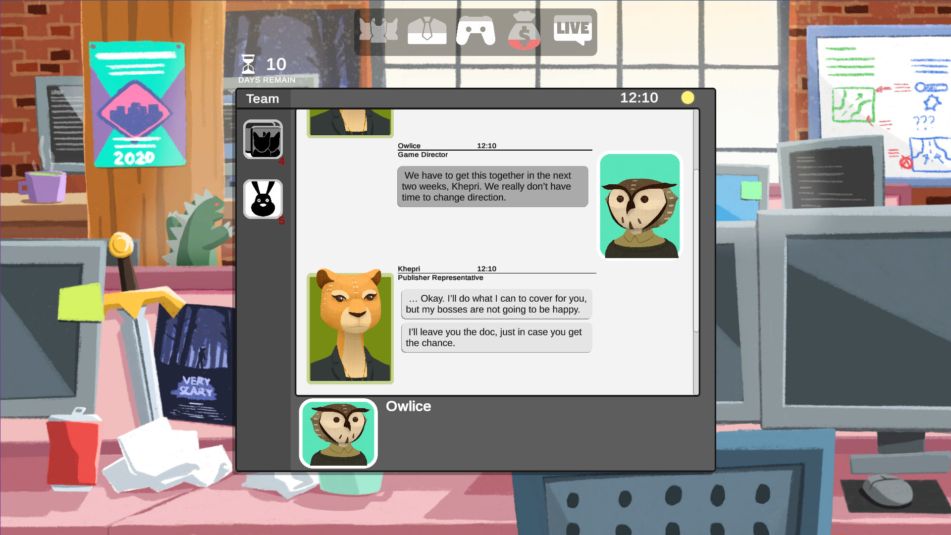 Game Director Story Demo #2