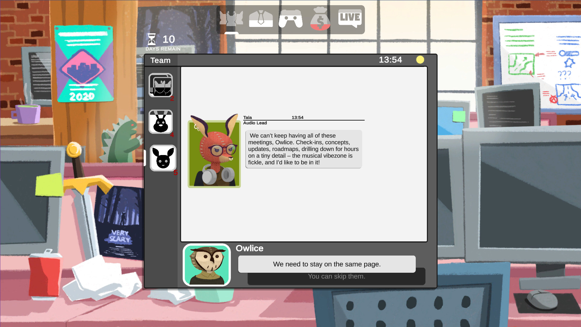 Game Director Story Demo #3