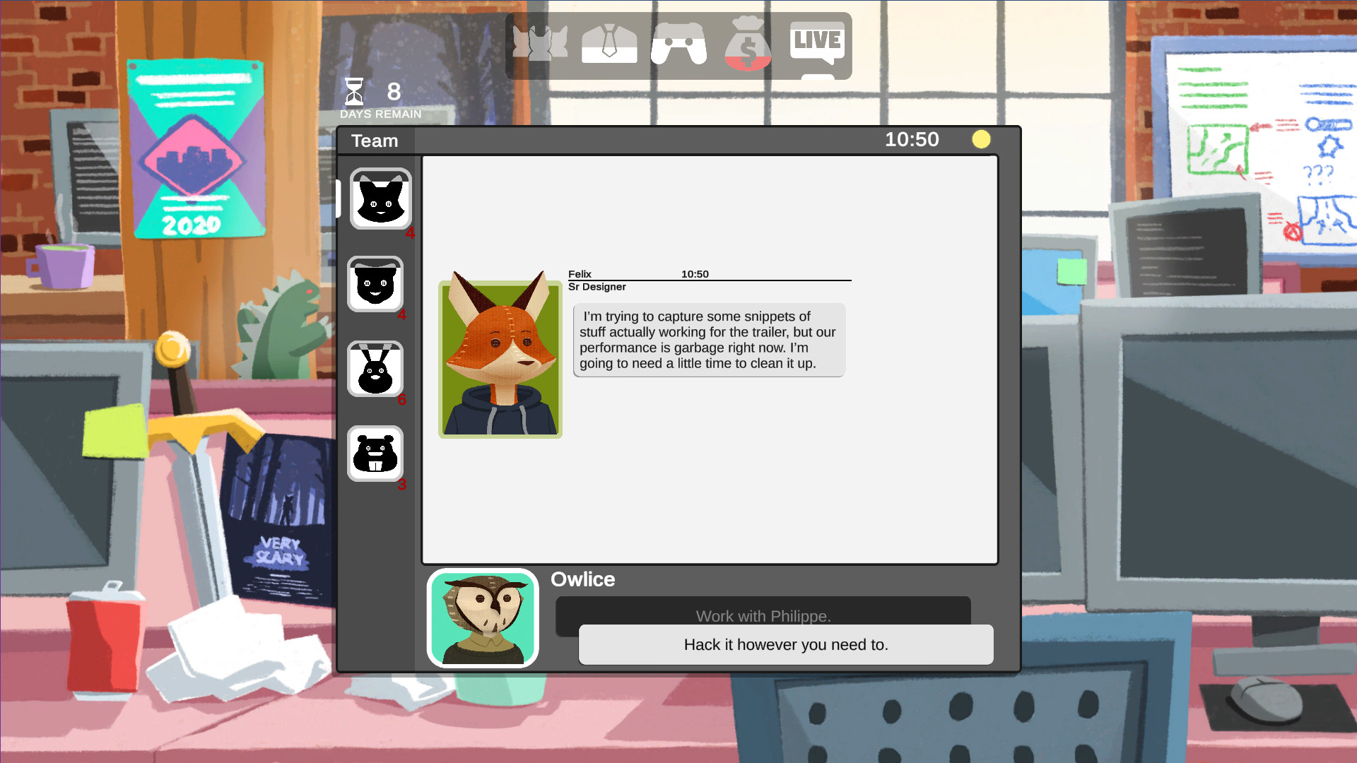 Game Director Story Demo #6